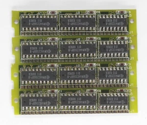 Lot of 4x256KB - FPM memory - SIMM 30pin - 1MB - SIMM30 - 80ns - TESTED - Picture 1 of 2