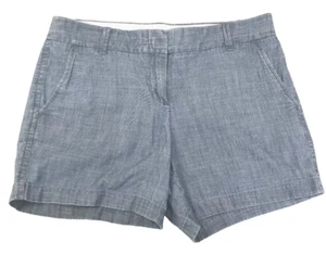 J. Crew Women’s Chino Shorts Size, Blue, Size 6 - Picture 1 of 3