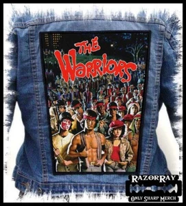 THE WARRIORS == Backpatch Back Patch / Cult Horror Retro Gang Movie New York - Picture 1 of 2