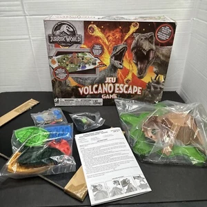 Jurassic World Jeu Volcano Escape Game Board Game Complete Game New Open Box - Picture 1 of 18