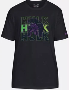MAGLIETTA UNDER ARMOUR UA MARVEL HULK YOUTH SCIOLTA AVENGERS END GAME THANOS A17 - Foto 1 di 6