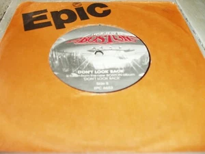 Boston "Don't Look Back" c/w "The Journey" on EPIC # S EPC 6653 GENUINE MINT - Picture 1 of 5