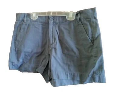 Pantalones Cortos American Living Mujer Talla 8 Pierna Recta Informales Al Sum Sea Azul Bonitos Nuevos Foto 1 de 3