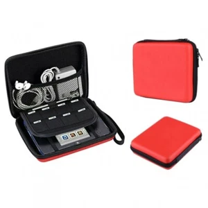 FUNDA COMPATIBLE PARA NINTENDO 2DS CONSOLA CARCASA BOLSA TRANSPORTE ROJO - Imagen 1 de 1