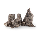 Aquarium Rock Natural Fish Tank Stone Slate Decoration Ornament WOOD STONE