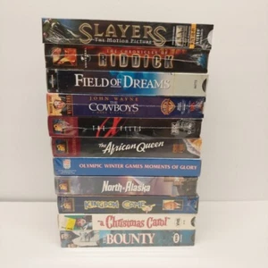 Set 11 VHS Paket neu versiegelt Anime Olympics Western Sci-Fi klassisch kostenloser Versand - Bild 1 von 3
