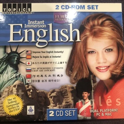 Instant Immersion English 2 CD-ROM Set By Topics pc & mac - Image 1 of 4