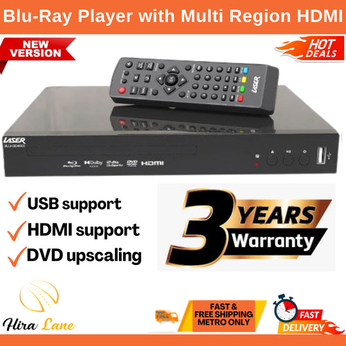 Laser BluRay Player with Multi Region BLUBD4000 9335432037883 eBay