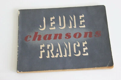 Livret Chansons Jeune France 40 chansons populaires Partitions anciennes 1941 - Photo 1/4