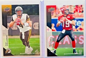 2014 UPPER DECK CFL FOOTBALL 1-180 BASE SET + SP ROOKIES U PICK FINISH YOUR SET - Picture 1 of 8