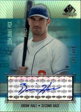2004 (BLUE JAYS)  SP Prospects Autograph Bonus #BH Brian Hall/400