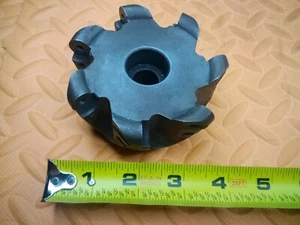 Dijet 4" OD Indexable FACE MILL DDM-7400-125R-62 Inserts RDGT1606MO Cutter 4.0 - Picture 1 of 8