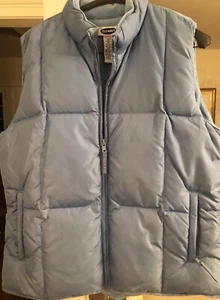 Ladies Vintage Old Navy Puffer Vest Size M - Bild 1 von 6