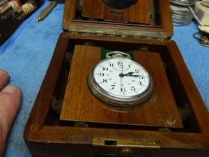 Boxed Rare 3992B 22J Runs Great Broad Arrow Silver Case Canadian Model - Picture 1 of 16