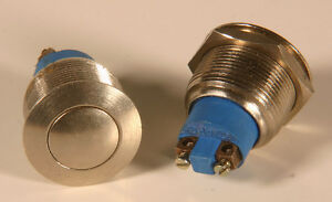 Switch - Tamperproof Pushbutton - 2 Pieces