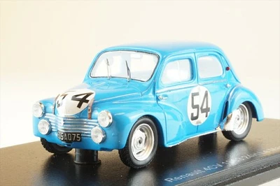Spark 1/43 Renault 4CV 1063 #54 1952 Le Mans 24h Pons Moser Diecast - Image 1 of 2