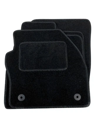 Car Mats - For Mercedes B Class 2005-2012 - Anti-Slip - Black Carpet Floor Mats - Image 1 of 4