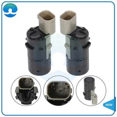 Juego de 2 sensores de estacionamiento con control de distancia de estacionamiento aptos para BMW 530i 2001-2008 Foto 1 de 4