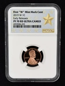 2019-W Lincoln Shield 1c Cent NGC PF70 RD Ultra Cameo (West Point Star Label) - Picture 1 of 4