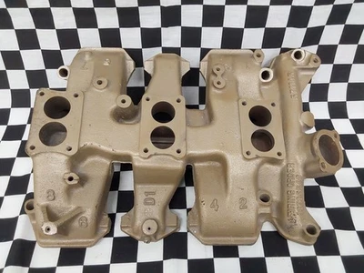 1957-1958 Oldsmobile 371 J2 NOS 3x2 Intake Manifold in excellent condition...... - Image 1 of 4