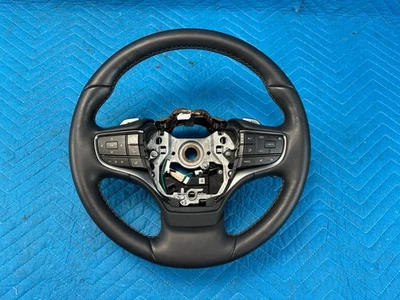 Lexus LS500 Steering Wheel w/Switches, Shift Paddles Black Leather 2018 2019 OEM - Image 1 of 4
