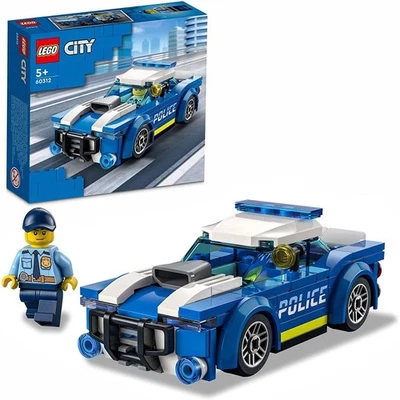 LEGO City Police Auto della Polizia, Set di Costruzione con Minifigure e Macchin - Immagine 1 di 4