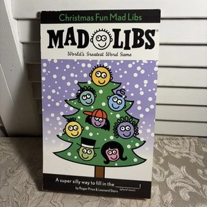 GAME WORD CHRISTMAS MAD LIBS Vintage 2001 NEW UNUSED FUN Published By PSS‼️ - Bild 1 von 5