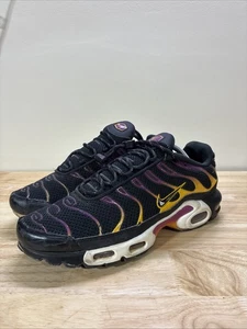 Nike Air Max Plus TN Tuned Viotech Black Gold Purple Summer DX2663-001 Men's - Picture 1 of 11