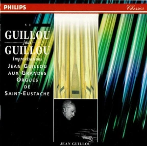 JEAN GUILLOU joue JEAN GUILLOU Grandes Orgues de Saint-Eustache Philips CD MINT - Picture 1 of 1