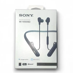 Auriculares inalámbricos Sony WI-1000XM2 con cancelación de ruido plateados excelentes Japón - Imagen 1 de 6