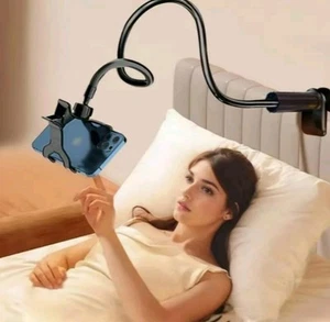 Supporto Telefono Rotabile 360°, Braccio Lungo Flessibile da Letto o Scrivania - Zdjęcie 1 z 8