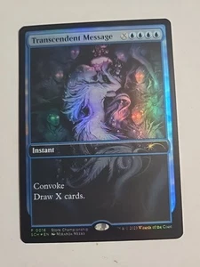 Transcendent Message FOIL Promo x1 MTG ENGLISH Rare Check My Store! - Bild 1 von 6