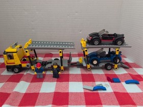 Lego 60060 City Auto Transporter Set With Minifigures No Manuals