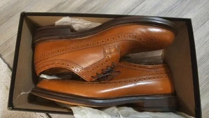 J Crew Ludlow Wing Tips Men 10.5 English Tan 094094 - Bild 1 von 3