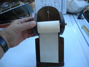 Soporte de papel para notas de madera vintage de 10 pulgadas - Imagen 1 de 2