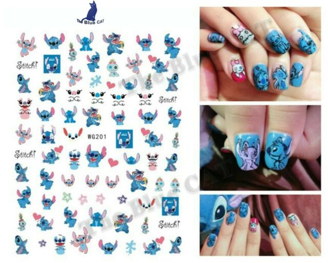 Disney Nail Decals Set of 50 A1211 