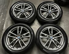 Genuine 19" BMW 698M Ferric Grey Alloy Wheels & Brand New Tyres X3 X4 X5 G01 G02