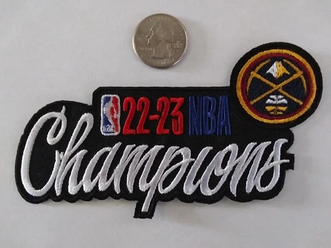 NBA DENVER NUGGETS 2023 CHAMPIONS JERSEY JACKET SHIRT HOODIE SWEATER PATCH 3 Cover