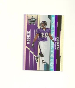2006 Leaf Rookies and Stars Longevity Holofoil #208 P.J. Daniels /49 Ravens GT - Picture 1 of 2