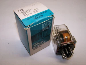 USA AMF Potter & Brumfield Relay Original Part #272 KRP5D-12 SPDT 5A - Bild 1 von 1