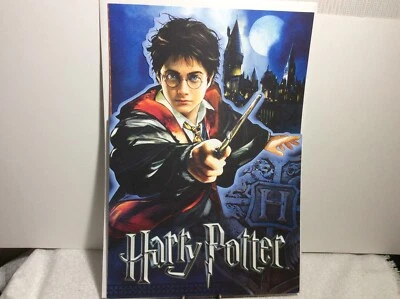 HALLMARK HARRY POTTER HALLOWEEN TARJETA DE FELICITACIÓN GRANDE Nueva con Sobre Foto 1 de 4