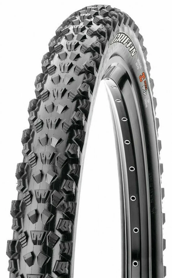 Maxxis Fahrrad Reifen Griffin DH Draht 26 2.40 61-559 schwarz 3C Maxx Grip NEU - Bild 1 von 1
