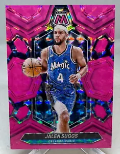 Jalen Suggs 2023-24 Mosaic Pink Fluorescent #07/10 Orlando Magic SSP Case Hit 🔥 - Bild 1 von 4