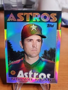 1999 Topps Finest Refractor Reprint Nolan Ryan Card #19 - Picture 1 of 2