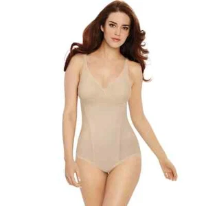 Bali DF1009 Passion for Comfort Body Shaper with Cool Comfort Soft Taupe Sz 38DD - Picture 1 of 10