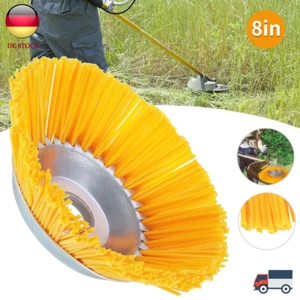 Unkrautbürste Mähkopf 25,4x200mm 8 Zoll Für Stihl Motorsense Freischneider - Bild 1 von 13