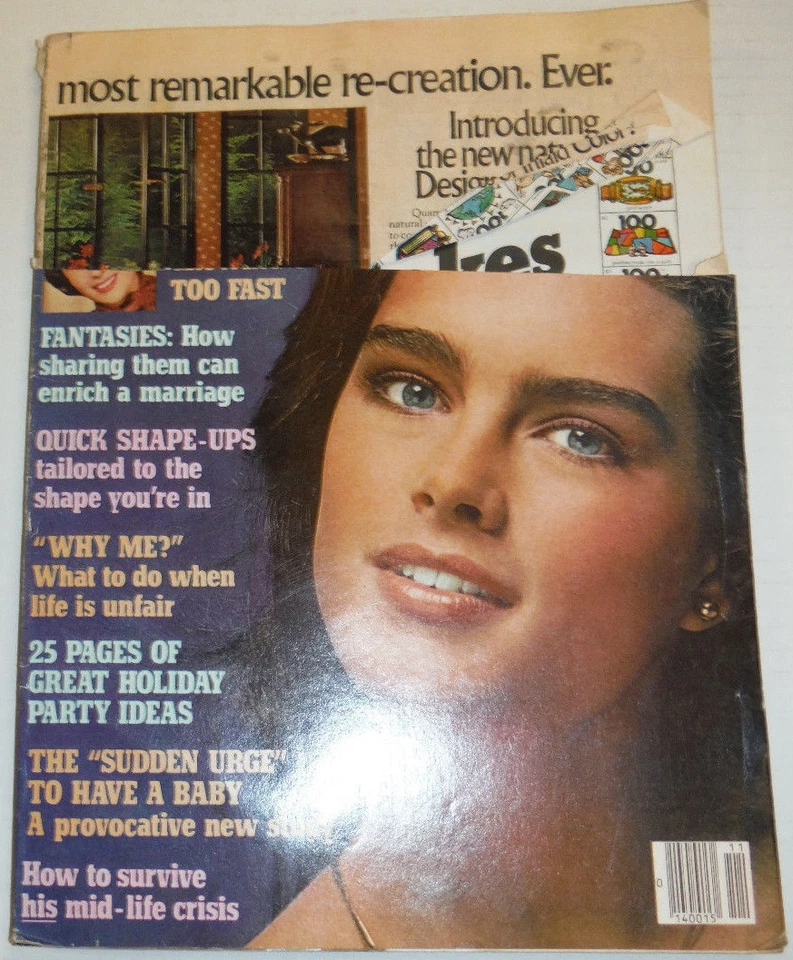 McCall's Magazine Brooke Shields Quick Shape-Ups November 1981 122014R Foto 1 de 1