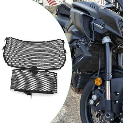 For Yamaha MT-10 FZ-10 2016-2022 Radiator Guard Grille Oil Cover Protector Foto 1 de 4