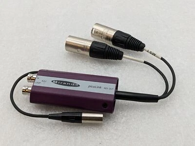 Miranda PicoLink ADX-172P/110 Dual 110ohm AES/EBU Demultiplexer w/ power supply - Image 1 of 4