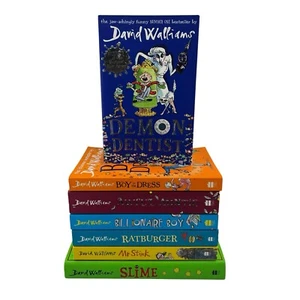 David Walliams Book Bundle x7 Books Kids Children Awful Auntie Demon Dentist VGC - Picture 1 of 12